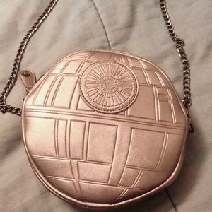 Bioworld Loungefly Death Star crossbody purse